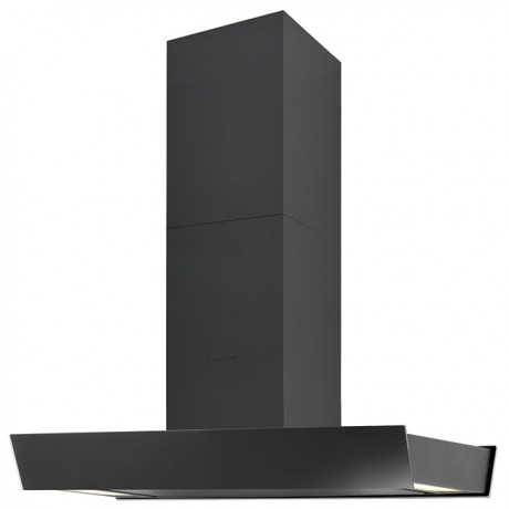 Davoline FLOW 90cm Μαύρος Απορροφητήρας Νησίδα